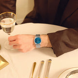 Casio Timeless MTP Azul Acero 35 mm | MTP-B145D-2A2V