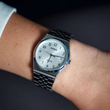 Casio Timeless MTP Blanco Acero 35 mm | MTP-B145D-7BV