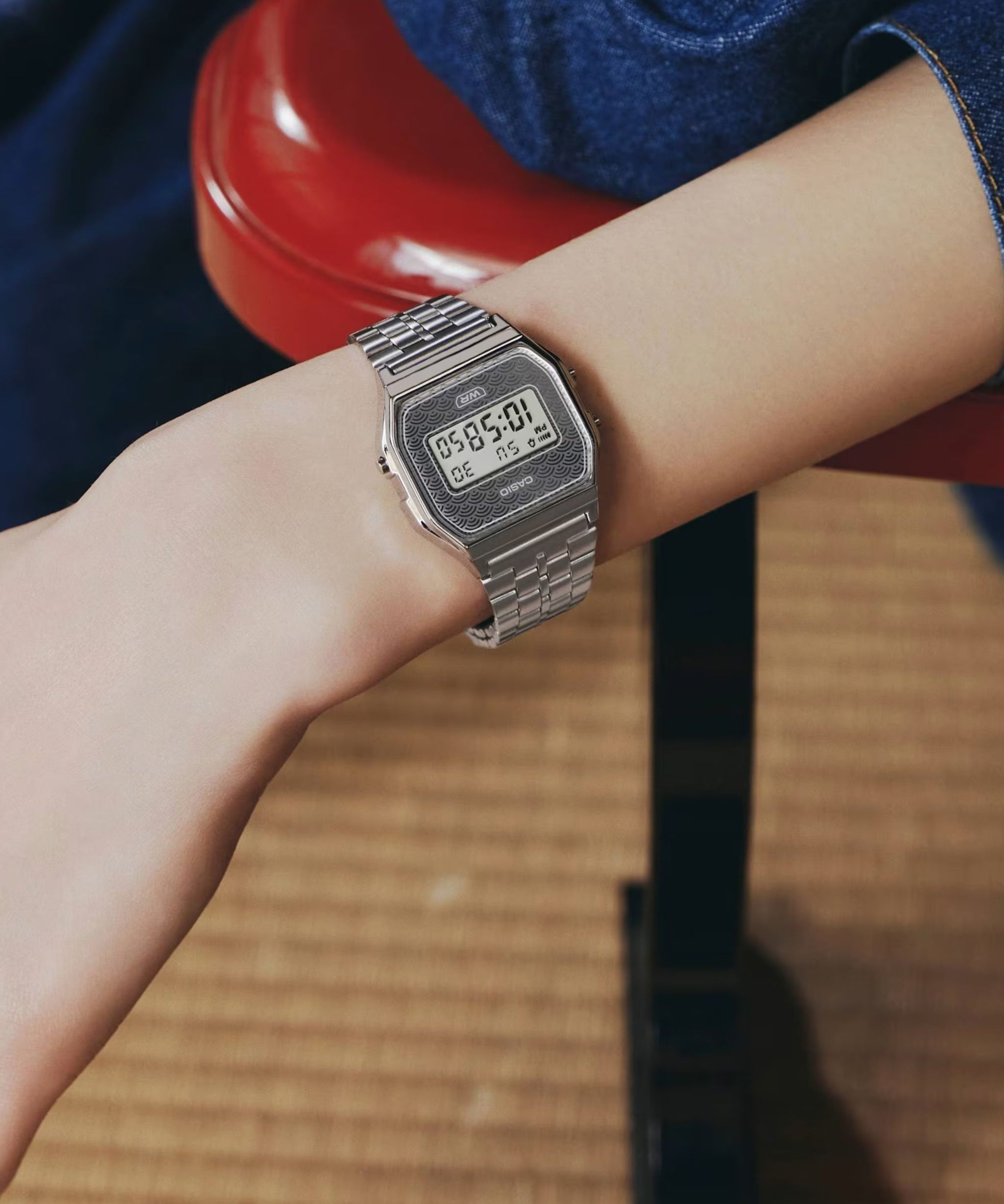 Casio Vintage A159 Digital Plateado 33,2 mm | A159WEVJ-7