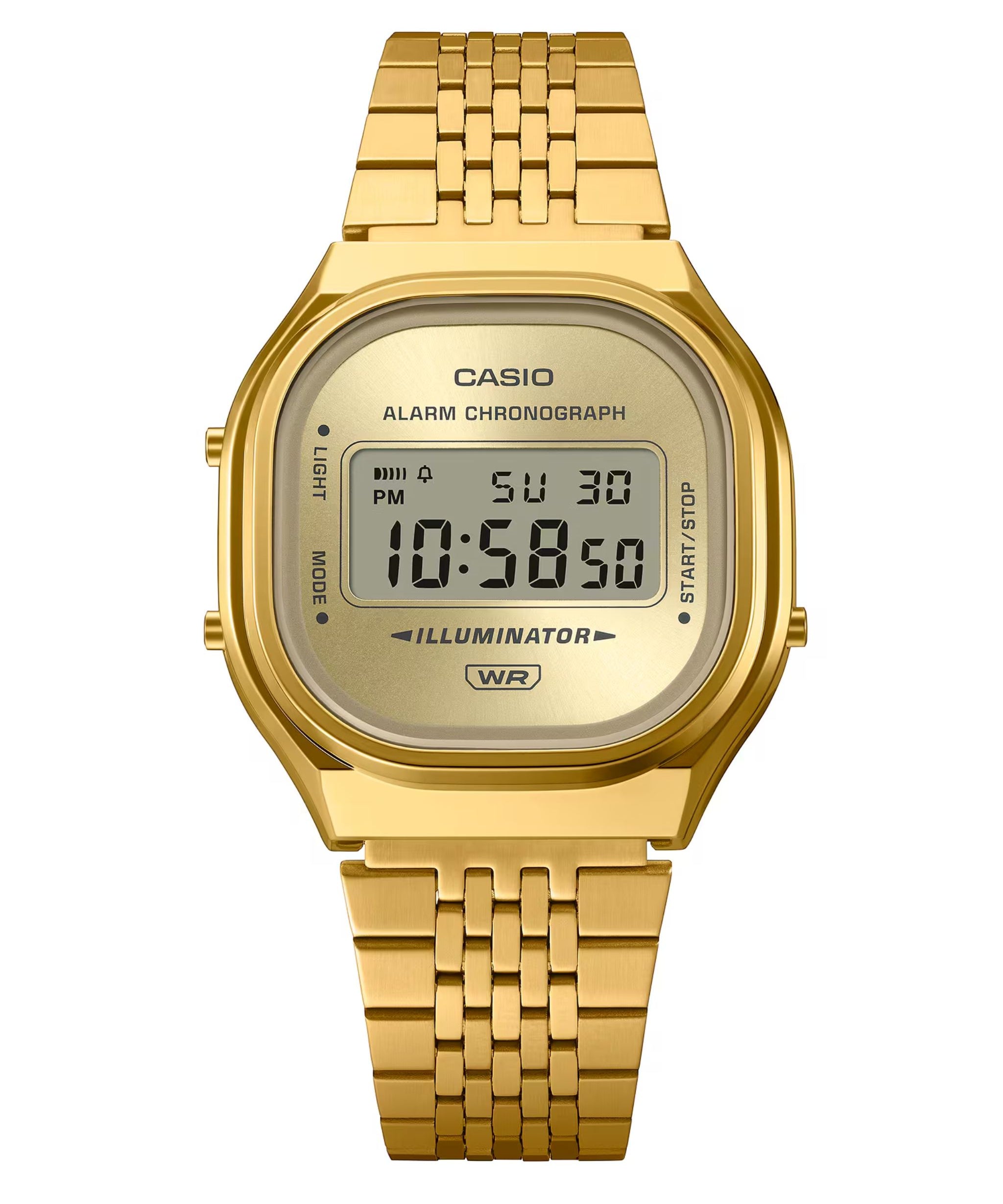 Casio Vintage A140 Edgy Collection Digital Dorado 36,8 mm | A140WEG-9A