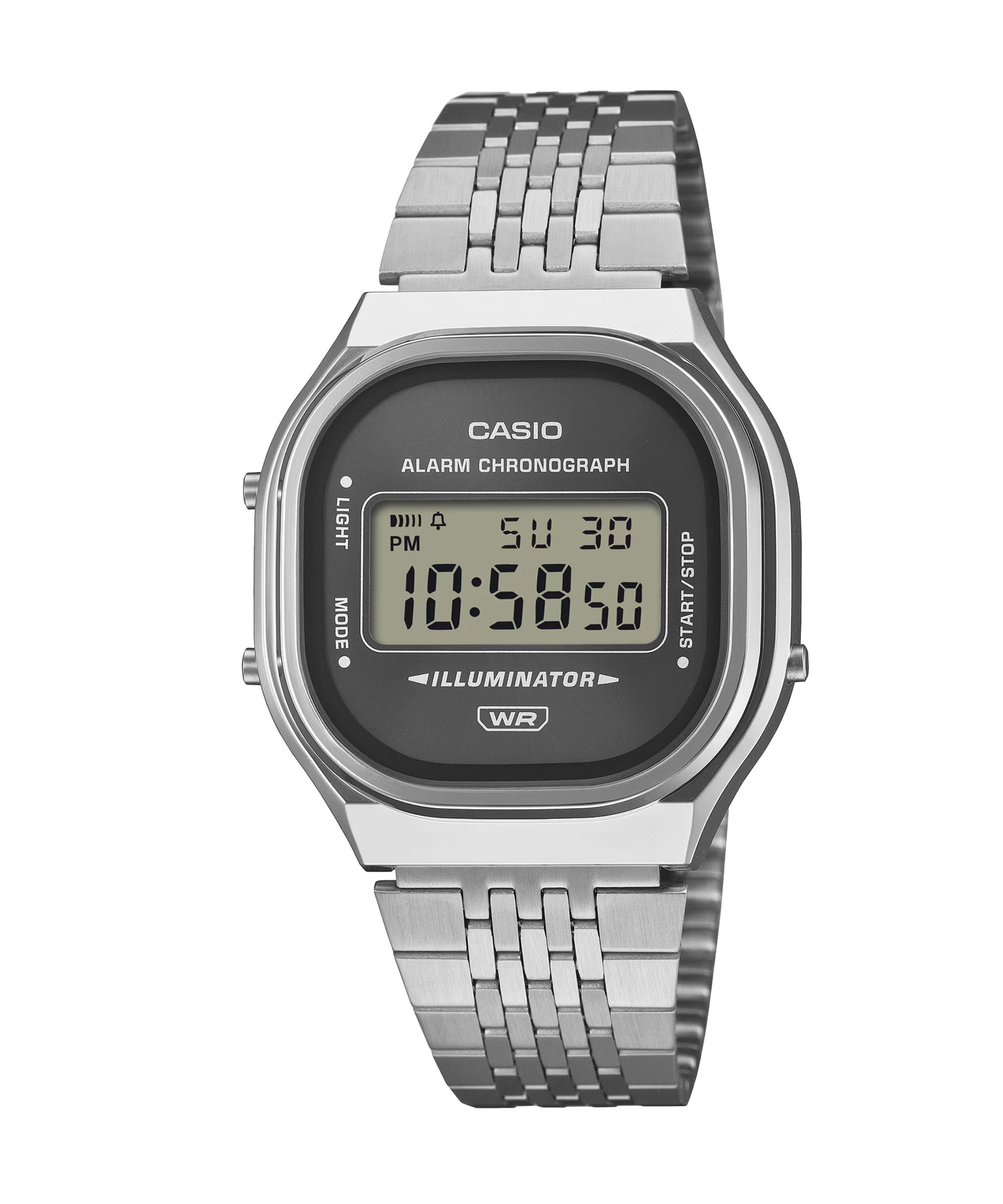 Casio Vintage A140 Edgy Collection Digital Gris 36,8 mm | A140WE-8A