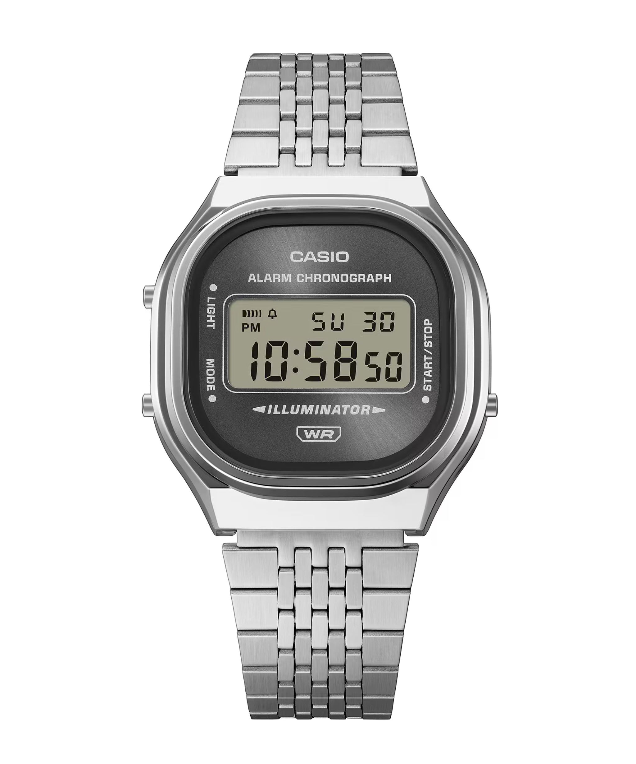 Casio Vintage A140 Edgy Collection Digital Gris 36,8 mm | A140WE-8A