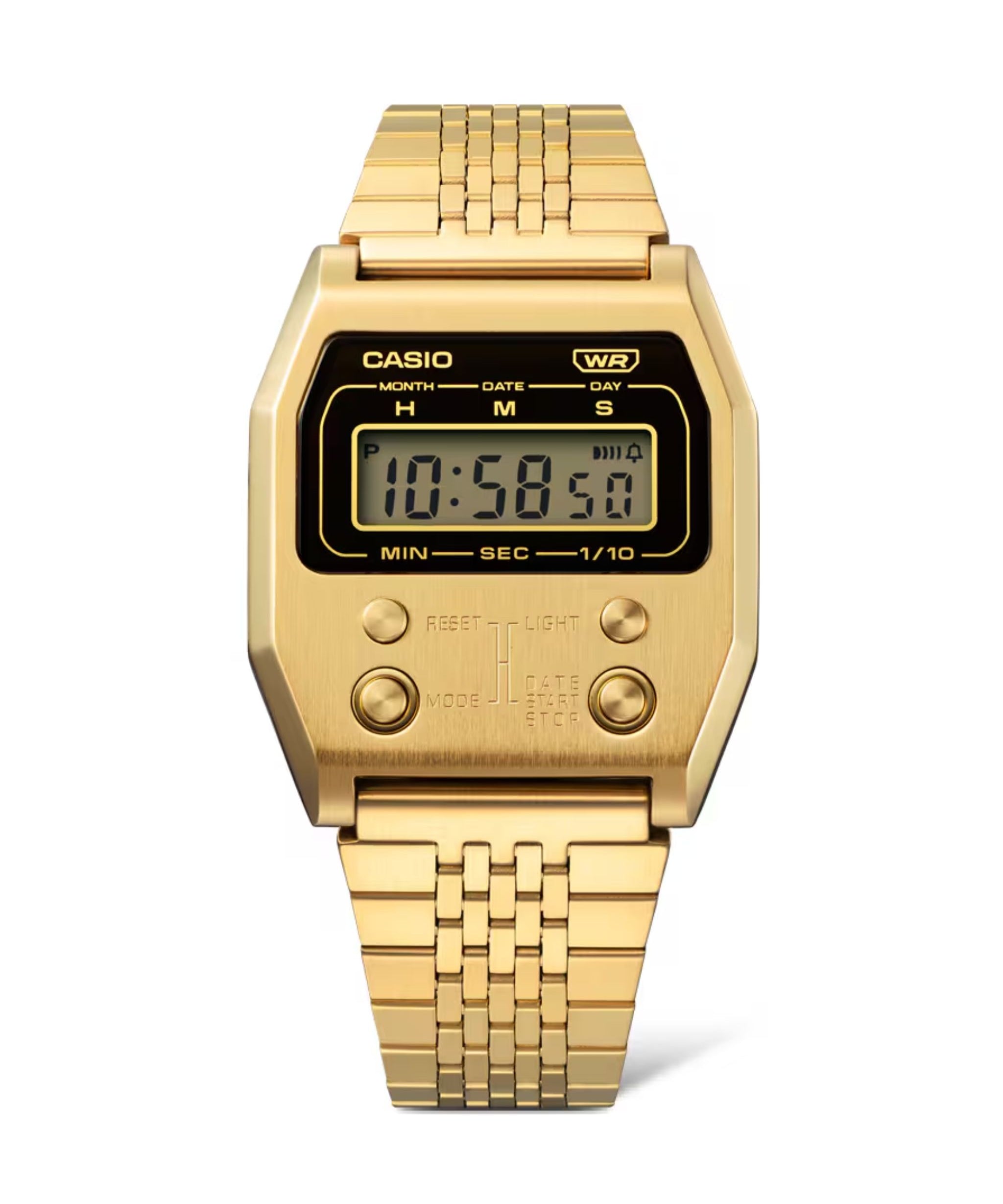 Casio Vintage Edgy Collection Digital Dorado 35 mm | A1100G-5