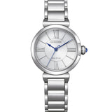 Citizen Lady Eco-Drive Blanco Acero 29,5 mm | EM1070-83A