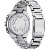 Citizen Satellite Wave Attesa Eco-Drive GPS Cronógrafo Negro Super Titanium 44 mm | CC4104-53E
