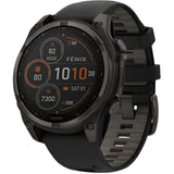 Garmin fēnix 8 Solar Sapphire GPS Gris Carbono Titanio DLC 47 mm | 010-02906-11