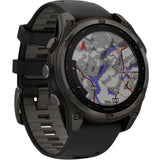 Garmin fēnix 8 Solar Sapphire GPS Gris Carbono Titanio DLC 47 mm | 010-02906-11