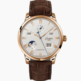Glashütte Original Senator Excellence Calendario Perpetuo Oro Rojo 42 mm | 1-36-12-02-05-62