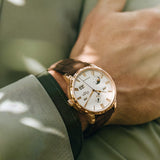 Glashütte Original Senator Excellence Calendario Perpetuo Oro Rojo 42 mm | 1-36-12-02-05-62