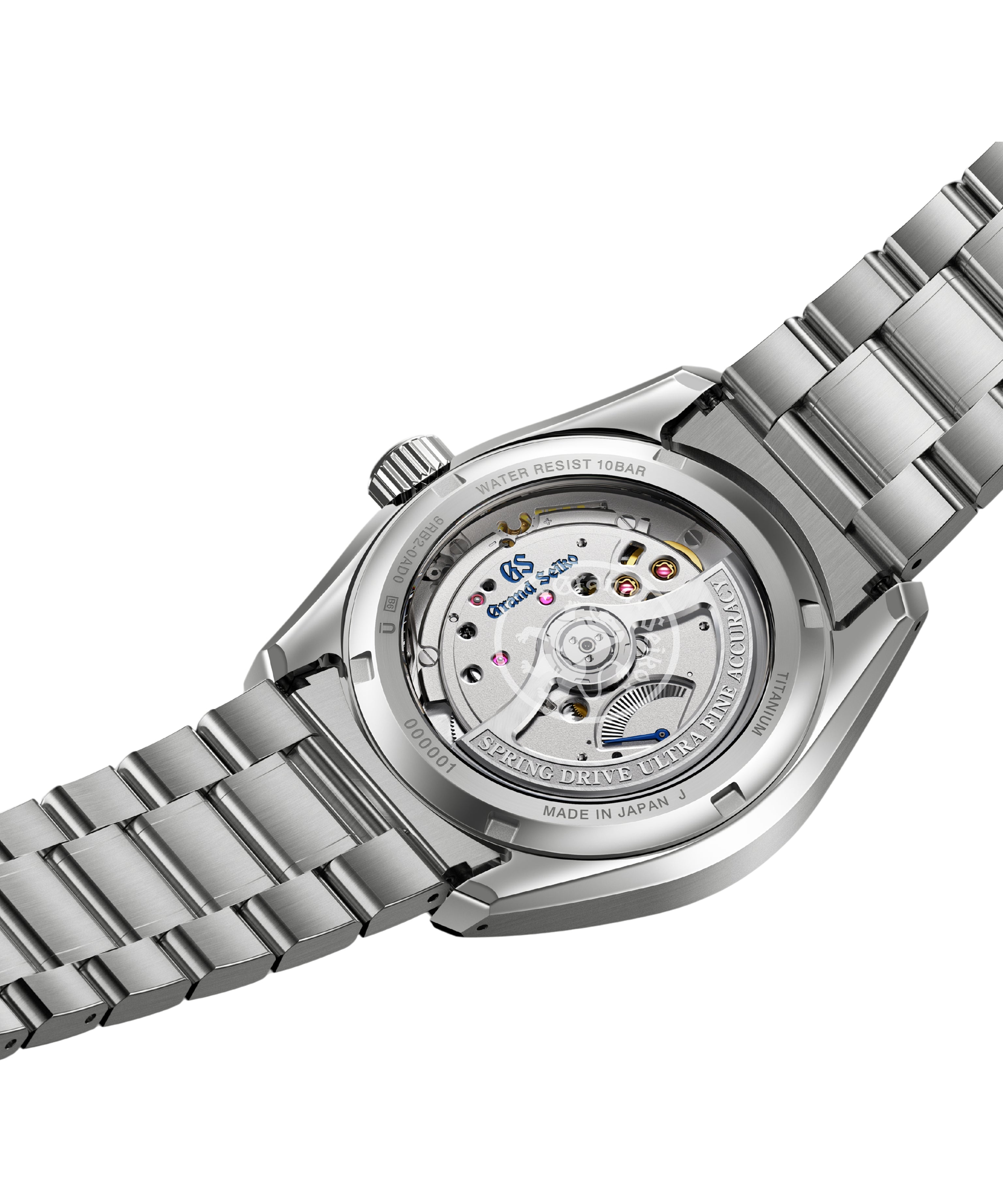 Grand Seiko Evolution 9 Spring Drive U.F.A. Lake Suwa Marrón Titanio 40 mm | SLGB007G