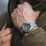 Grand Seiko Evolution 9 Spring Drive U.F.A. Ushio 300 Diver Verde Titanio 40,8 mm | SLGB025