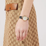Gucci Diamantissima Cuarzo Nácar Acero Dorado 32 mm | YA141404