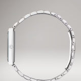 Gucci G-Frame Cuarzo Azul Claro Acero 14x34 mm | 858414 I16F0 8605