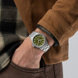 Hamilton Khaki Field Quartz Verde Acero 38 mm | H69401160