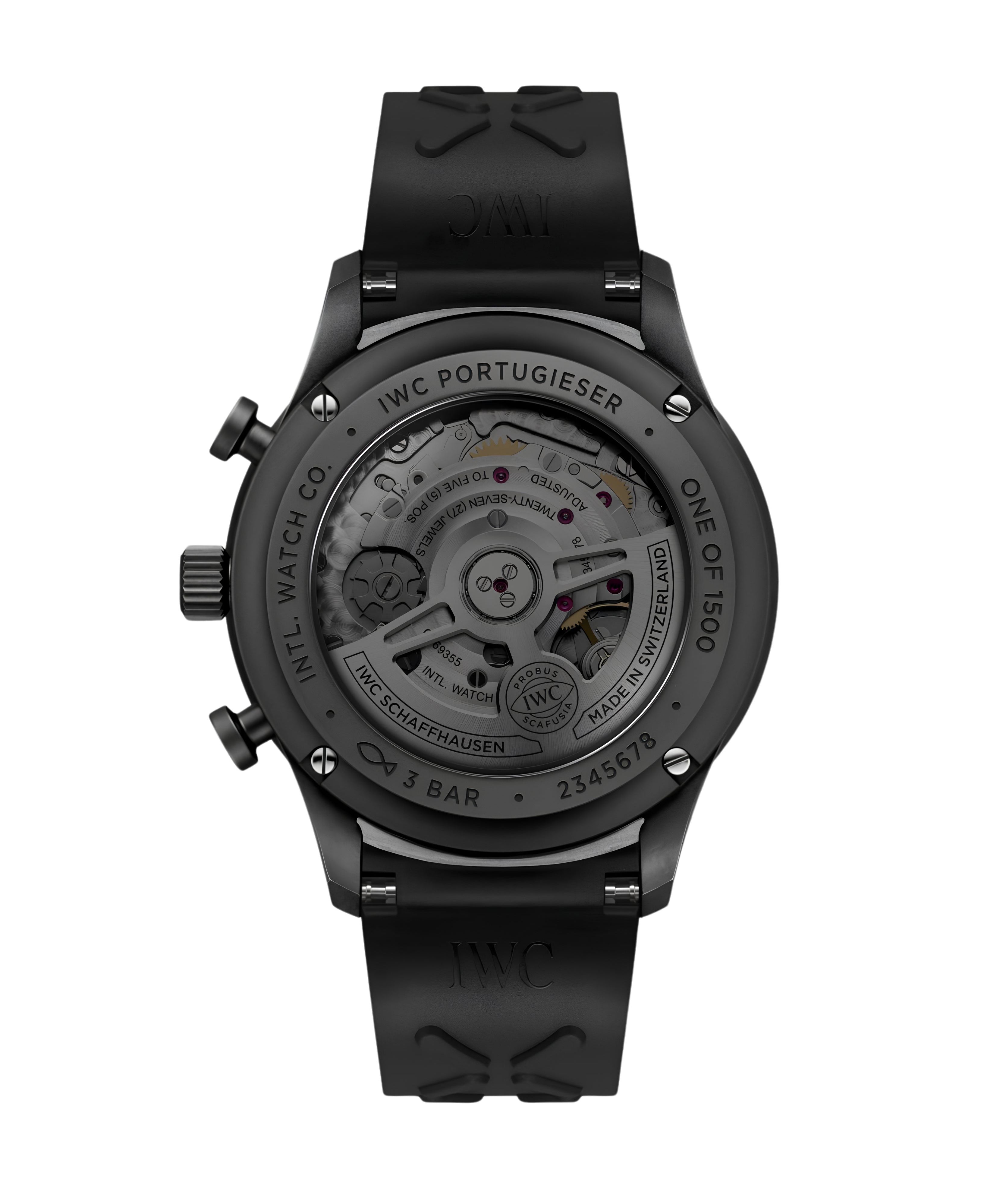 IWC Portugieser Cronógrafo Ceratanium® Automático Negro 41 mm | IW371631