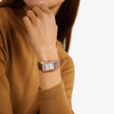 Jaeger-LeCoultre Reverso Classic Medium Duetto Diamantes Oro Rosa 40 x 24,4 mm | Q2572570