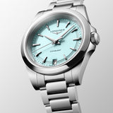 Longines Conquest Cuarzo Azul Verdoso Acero 34 mm | L3.460.4.92.6