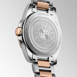 Longines Conquest Cuarzo Blanco Acero y PVD Rojo 34 mm | L3.460.3.18.7