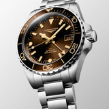 Longines HydroConquest GMT Automático Marrón Acero y Cerámica 41 mm | L3.790.4.66.6