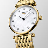 Longines La Grande Classique Nácar Blanco PVD Amarillo 24 mm | L4.209.2.87.8