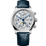 Longines Master Collection Chrono Moonphase Plateado Acero 41 mm | L2.962.4.73.2