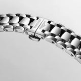 Longines PrimaLuna Automático Diamantes Madreperla Blanco Acero 30 mm | L8.123.4.87.6