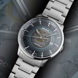 MIDO Commander Gradient Azul Acero 40 mm | M021.407.11.411.01