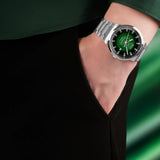 MIDO Commander Gradient Automático Verde Acero 40 mm | M021.407.11.411.03