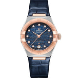 OMEGA Constellation Co-Axial Master Chronometer Automático Diamantes Azul Acero y Oro Sedna 29 mm | 131.23.29.20.99.003