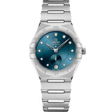 OMEGA Constellation Co-Axial Master Chronometer Small Seconds Diamantes Azul Acero 34 mm | 131.10.34.20.53.001