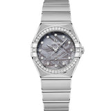 OMEGA Constellation Meteorito Lavanda Diamantes Acero 28 mm | 131.15.28.60.99.001