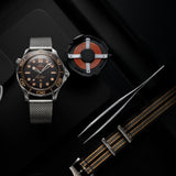 OMEGA Seamaster Diver 300M No Time To Die Titanio y Bronce Gold 42 mm | 210.90.42.20.01.001