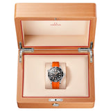 OMEGA Seamaster Diver 300M Negro Acero Correa Naranja 42 mm | 210.32.42.20.01.006