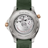 OMEGA Seamaster Diver 300M Verde Titanio y Bronze Gold Correa Verde 42 mm | 210.92.42.20.10.001