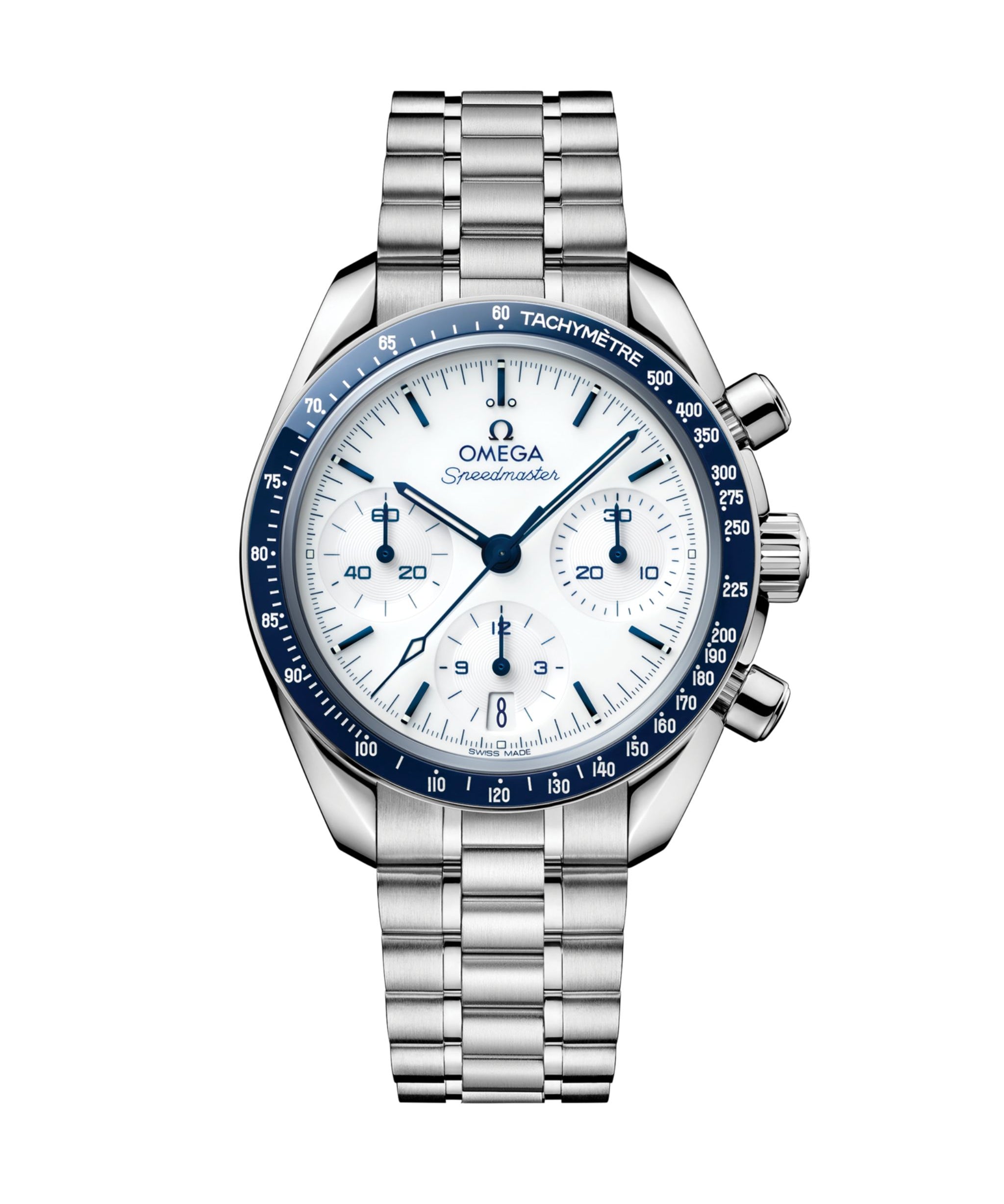 OMEGA Speedmaster 38 Co-Axial Chronometer Blanco Acero 38 mm | 324.30.38.50.04.001