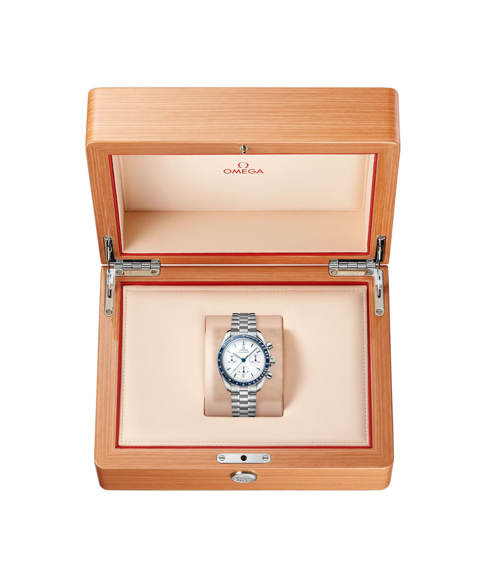 OMEGA Speedmaster 38 Co-Axial Chronometer Blanco Acero 38 mm | 324.30.38.50.04.001