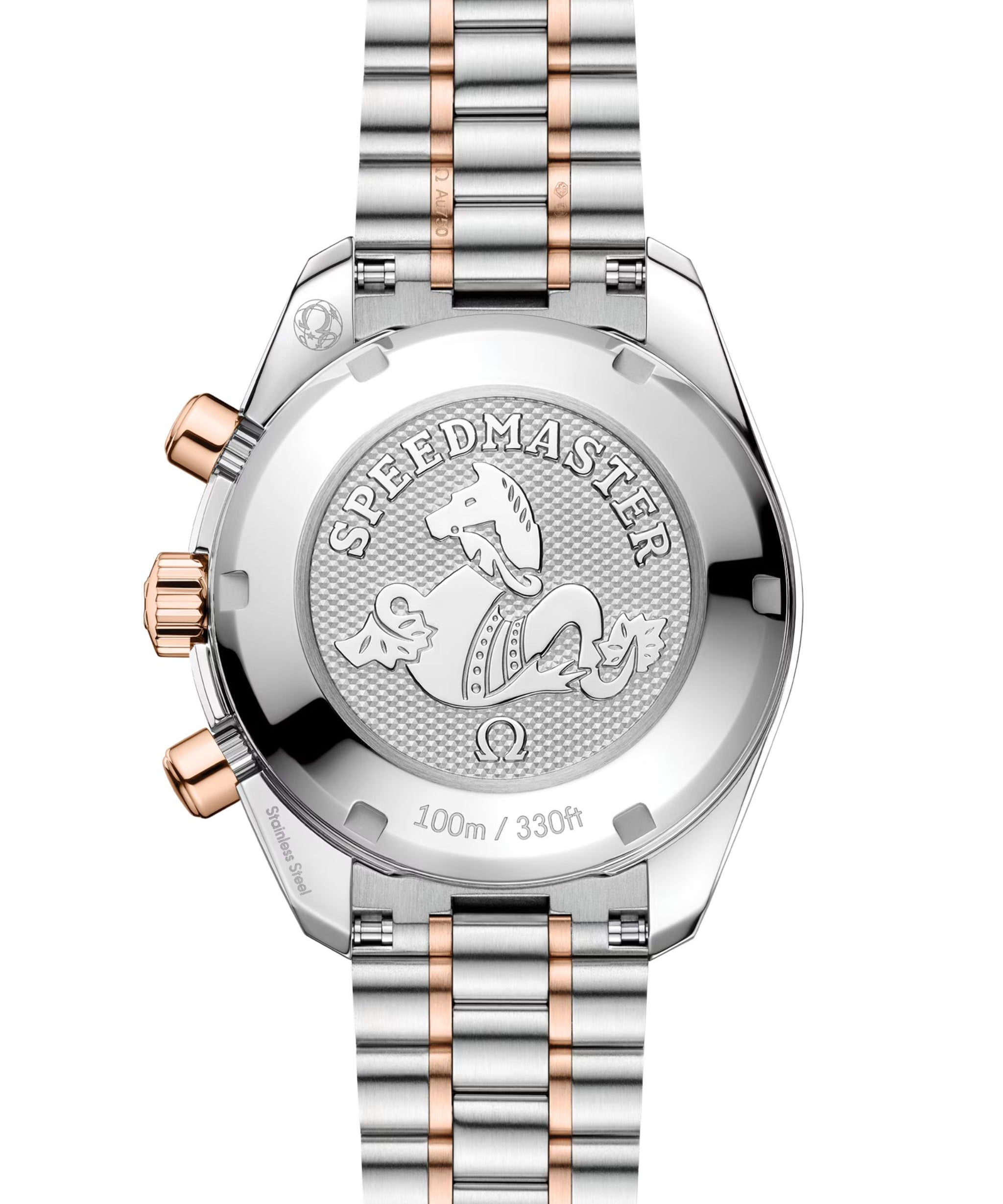 OMEGA Speedmaster 38 Co-Axial Chronometer Marfil Acero y Oro Sedna 38 mm | 324.20.38.50.02.002