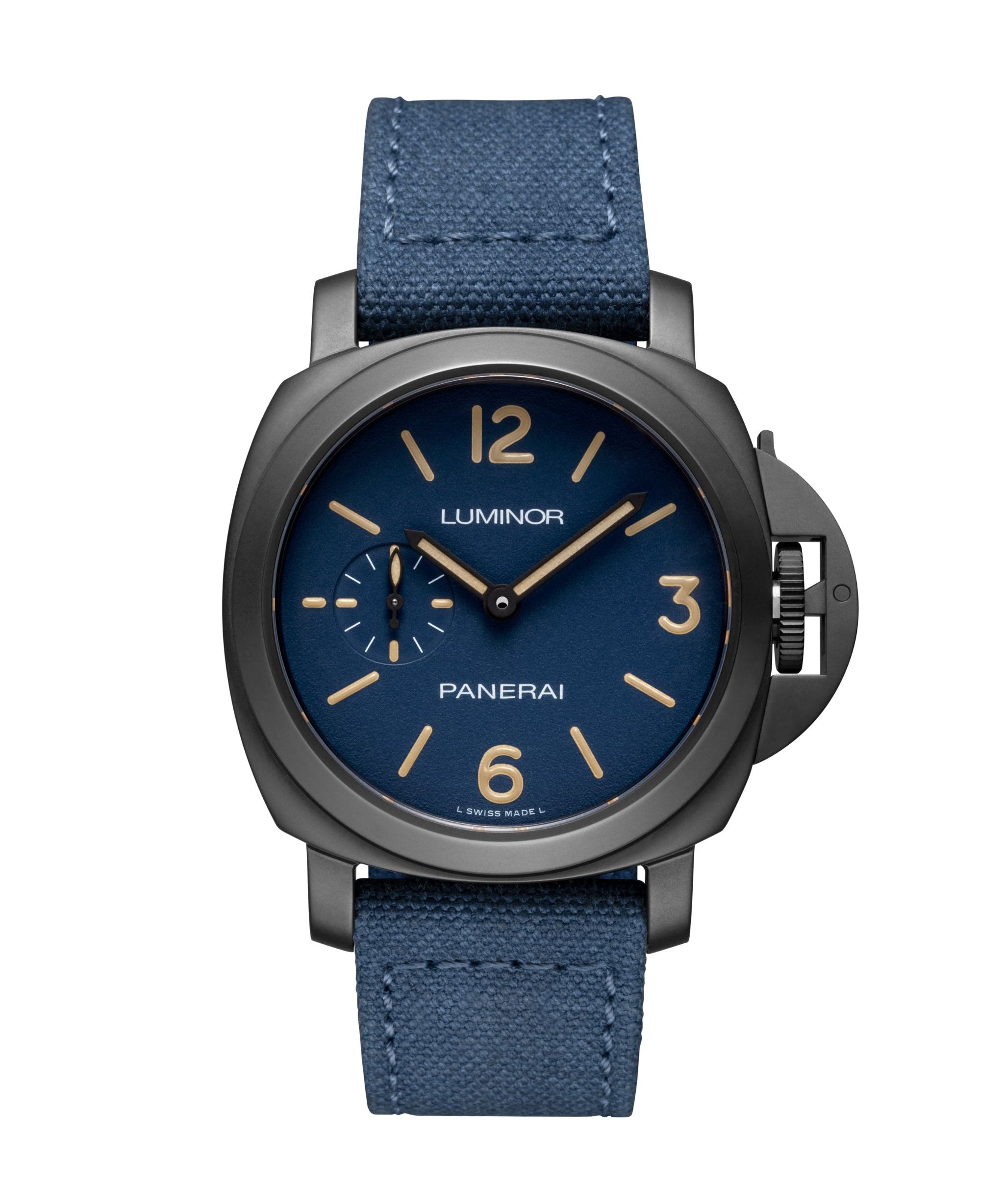 Panerai Luminor Automático Azul Acero DLC 42 mm | PAM01714