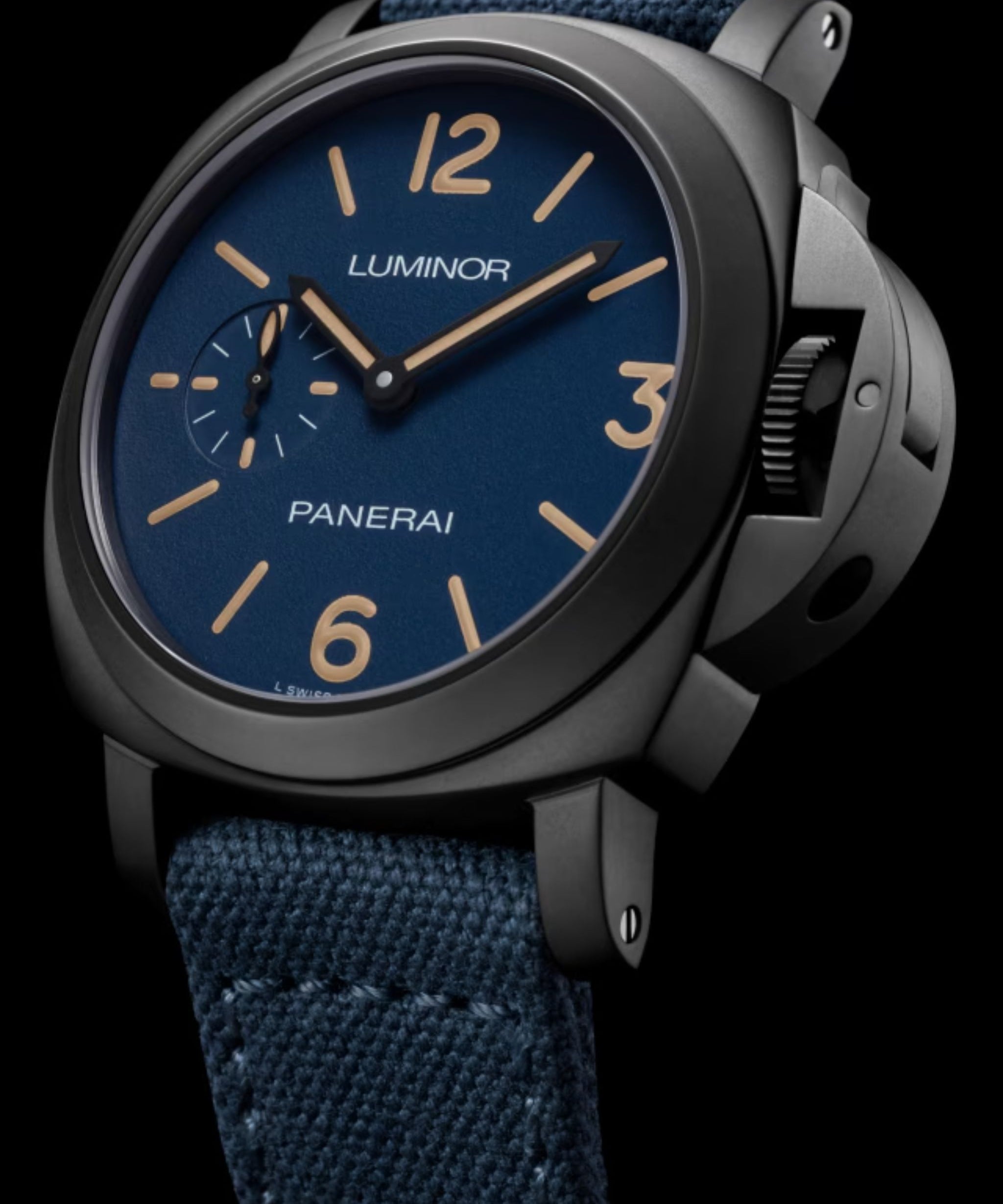 Panerai Luminor Automático Azul Acero DLC 42 mm | PAM01714