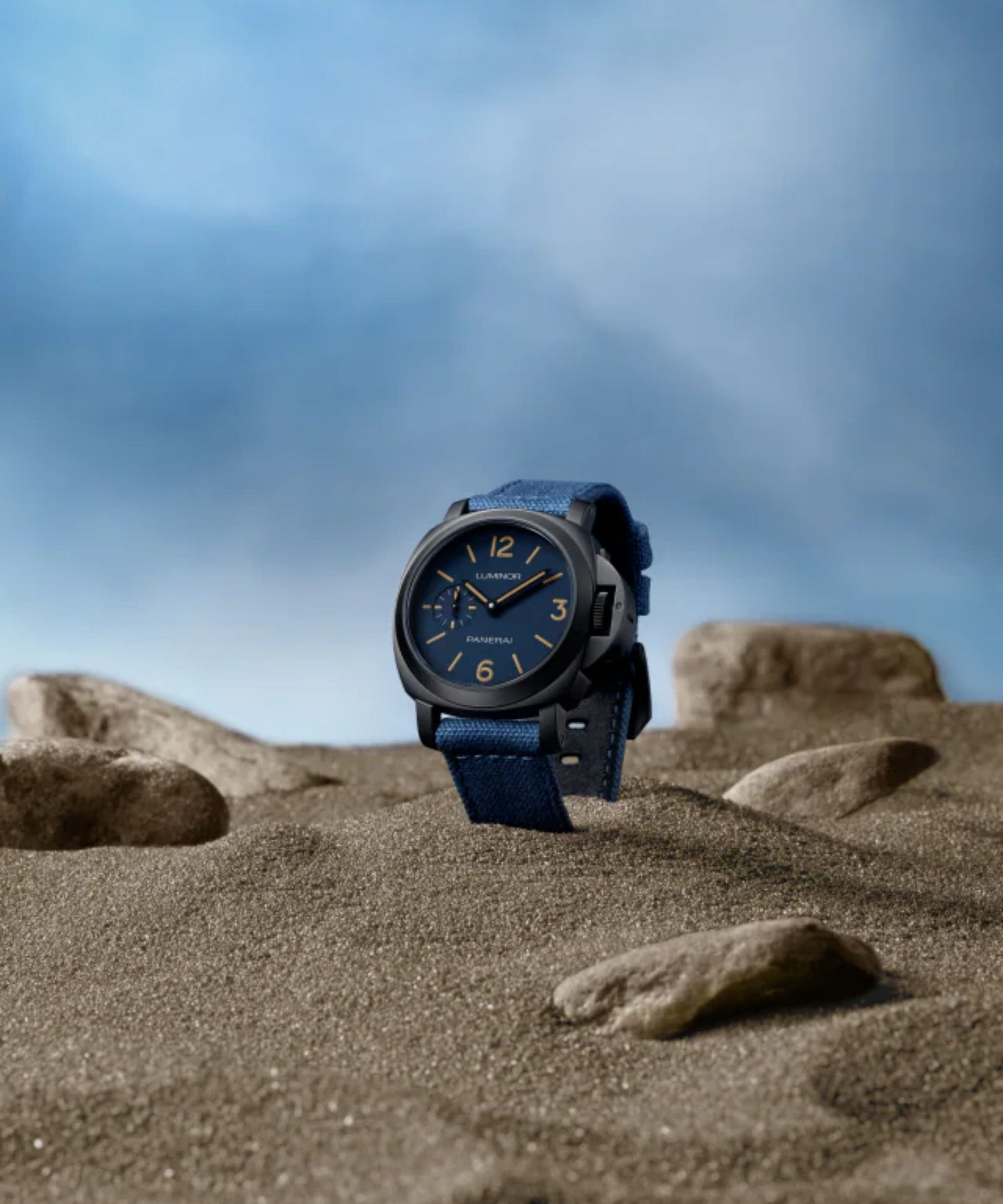 Panerai Luminor Automático Azul Acero DLC 42 mm | PAM01714