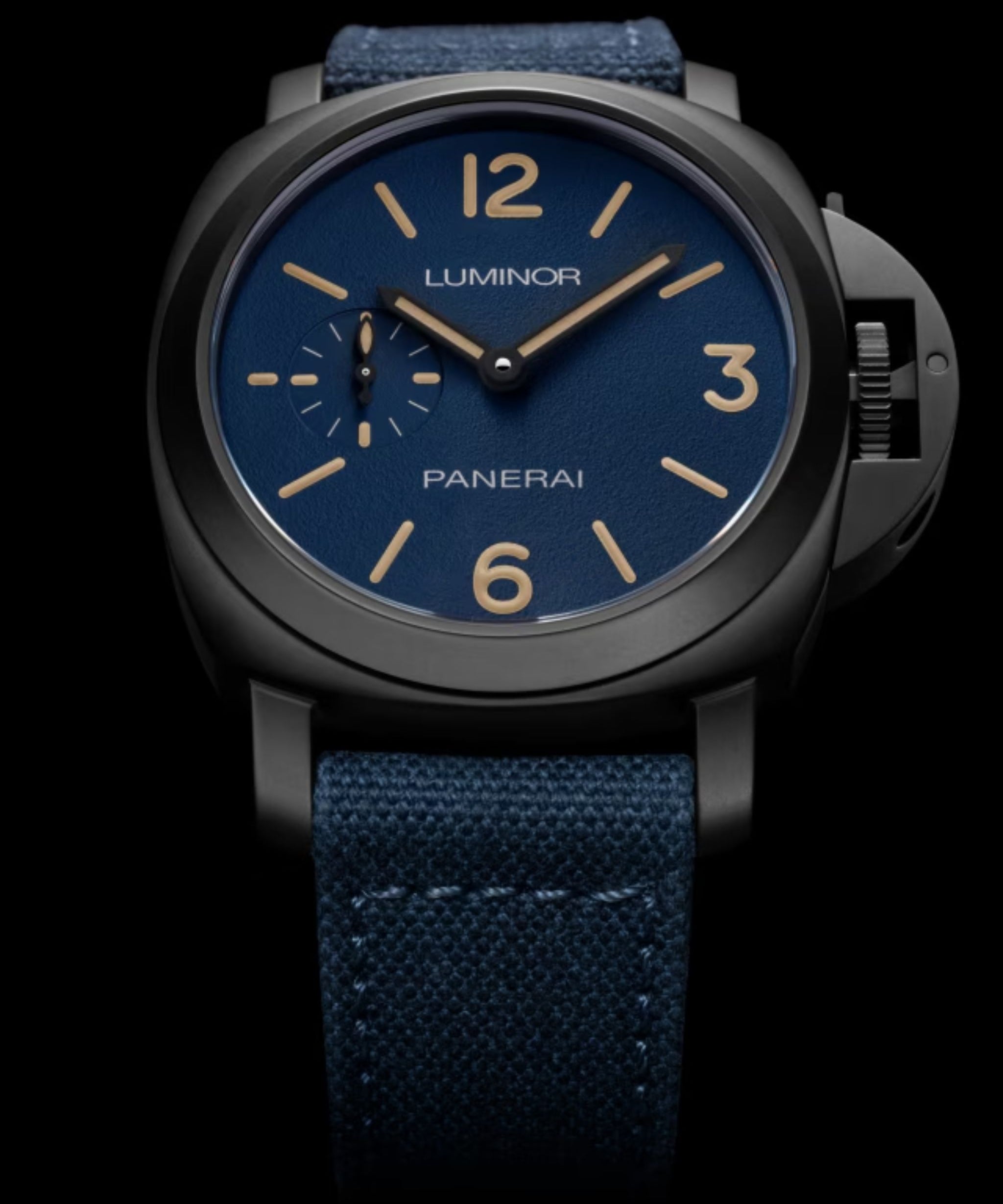 Panerai Luminor Automático Azul Acero DLC 42 mm | PAM01714