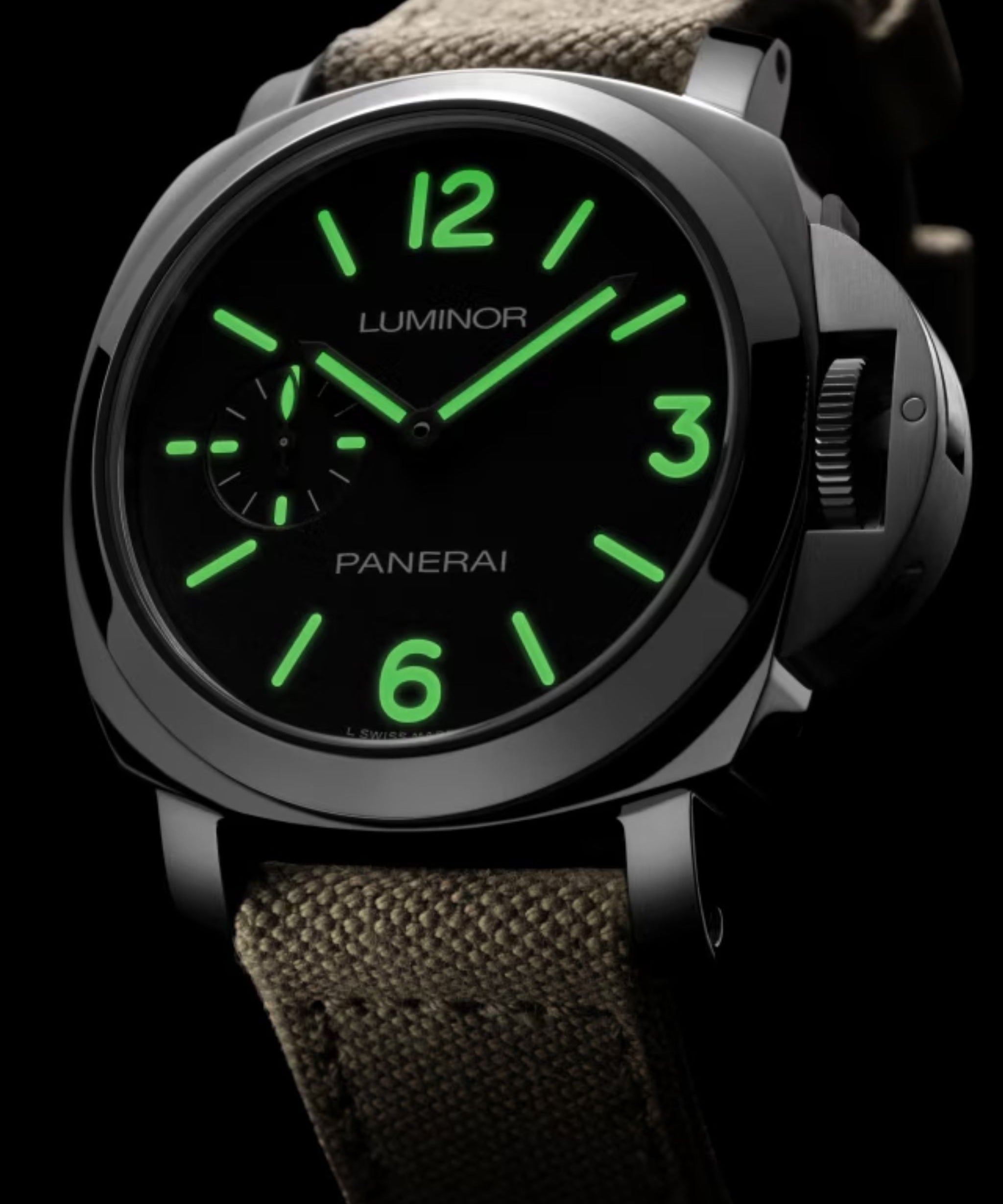 Panerai Luminor Automático Negro Acero 42 mm | PAM01710