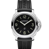 Panerai Luminor Base Logo Cuerda Manual Negro Acero 44 mm | PAM01086
