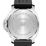 Panerai Luminor Base Logo Cuerda Manual Negro Acero 44 mm | PAM01086
