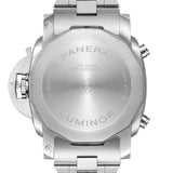 Panerai Luminor Chrono Automático Taquímetro Azul Acero 44 mm | PAM01110
