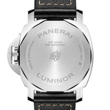 Panerai Luminor Logo Cuerda Manual Negro Acero 44 mm | PAM01084