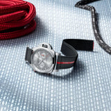 Panerai Luminor Luna Rossa Chrono Edición Limitada Plateado Acero 44 mm | PAM01768