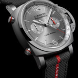 Panerai Luminor Luna Rossa Chrono Edición Limitada Plateado Acero 44 mm | PAM01768
