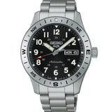 Seiko 5 Sports Field Automático Brújula Negro Acero 41 mm | HDB006