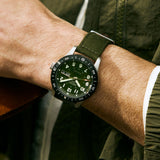 Seiko 5 Sports Field Automático Brújula Verde Acero 41 mm | HDB008
